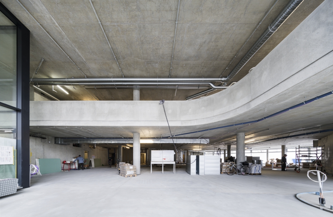 zalando Headquarter  Foodcourt Construction